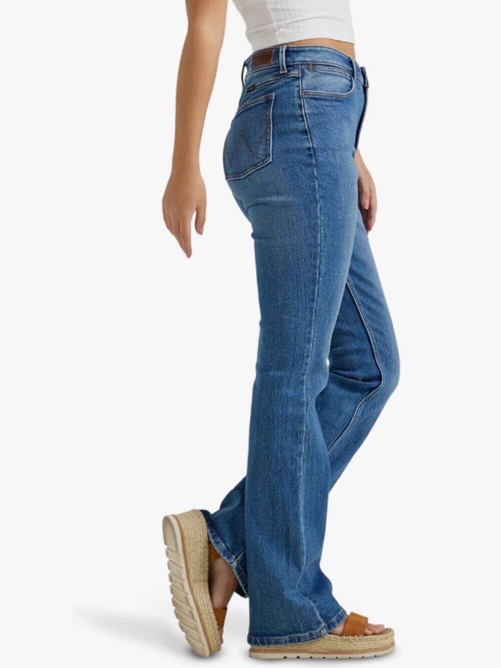 Wrangler High Rise Boot Cut Jean 4